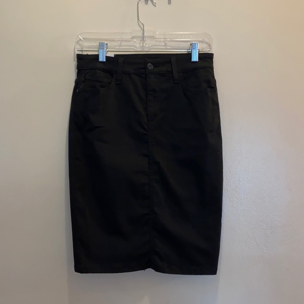 Joe’s black pencil skirt